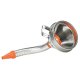 PRESSOL Kombitrichter-Wei&szlig;blech FLMA-&Oslash; 160 mm-1,3 l-Sieb