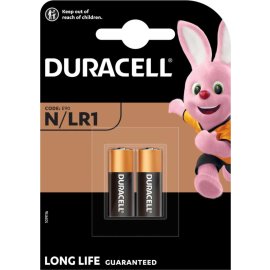 Batterie Duracell MN9100 LR1 Lady 2er Blister 1,5 V