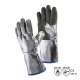 Hitzeschutzhandschuh Preox-Aramid 5-finger 38 cm - H125A238-W2  aluminisiert