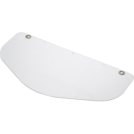 Gesichtsschutzschild aus PC 500 x 250 mm klar