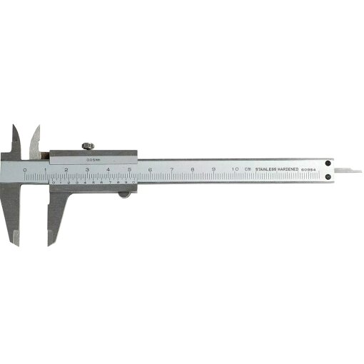 Klein-Taschenmessschieber mit Tiefenmaß 100 mm