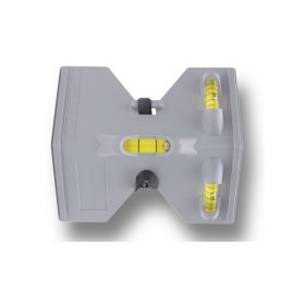 Pfostenwasserwaage / Kunststoff-Wasserwaage JP 14 cm