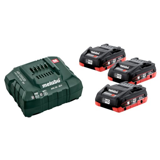 Basis-Set 3 x LiHD 4.0 Ah (685132000) Metabo