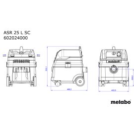 Allessauger ASR 25 L SC (602024000) Metabo