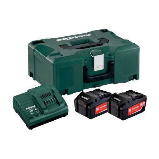 Basis-Set Metabo 2 x 5.2 Ah + Metaloc (685065000) (2 Akkupacks + 1 Ladegerät)