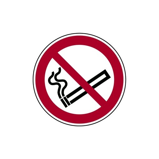 Verbotszeichen Rauchen verboten Folie 100 mm