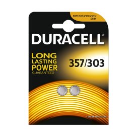 Duracell Specialty 357/303 Silberoxid-Knopfzellen 1,5 V...
