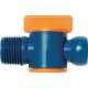 Abstellhahn 2-teilig für Kühlmittelschlauch 1/2" NPT-Außengewinde LocLine