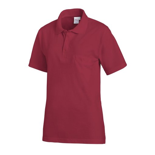 Polo-Pique-Shirt für Sie & Ihn 08/241 bordeaux Größe XS