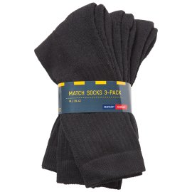 Socken im Dreierpack Gr. M (39-42) schwarz Fristads Kansas