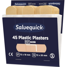 Nachfüllpackungen Salvequick 45 Pflaster 6036...