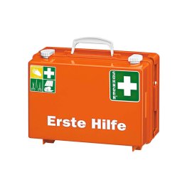 Erste Hilfe-Koffer SN-CD Norm orange DIN 13157