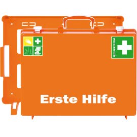 Erste-Hilfe-Koffer MT-CD orange mit Füllung Standard...