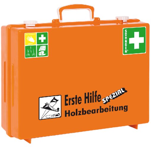Erste-Hilfe-Koffer SPEZIAL MT-CD Holzbearbeitung DIN 13157