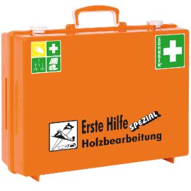 Erste-Hilfe-Koffer SPEZIAL MT-CD Holzbearbeitung DIN 13157
