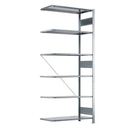 Fachbodenkomplettregale 2500x1000x400mm (Anbauregal)...
