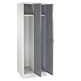 ADB Umkleideschrank Regular Spind grau 1775x600x500 mm