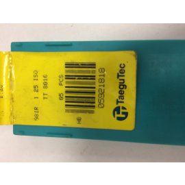 Gewindedrehplatte Taegutec  08 IR 1.25 ISO TT8010