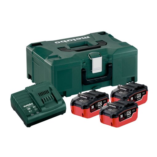 Basis-Set Metabo 3 x LiHD 5.5 Ah + Metaloc (685069000)