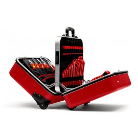 KNIPEX® Werkzeugkoffer "BIG Twin Move RED" Elektro Kompetenz