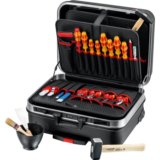 Werkzeugkoffer Nr. 00 21 06 HL S BIG Basic Move Elektro 24-teilig Knipex