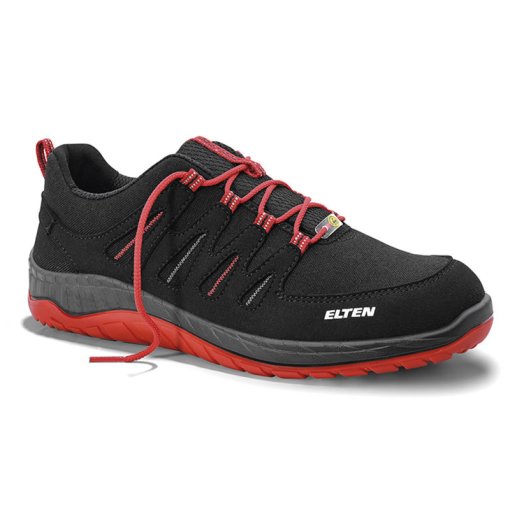 Sicherheitshalbschuh MADDOX black-red Low ESD S3 - 729561 ELTEN Gr. 47