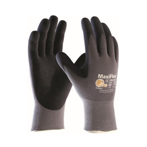 1 Paar Nylon Strickhandschuhe MaxiFlex® Ultimate 2440 Größe 7