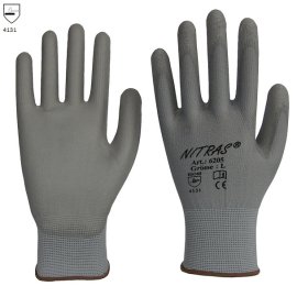 1 Paar Nylonhandschuhe NITRAS® 6205 Größe...