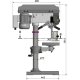 Tischbohrmaschine OPTIdrill D 23Pro (230 V)