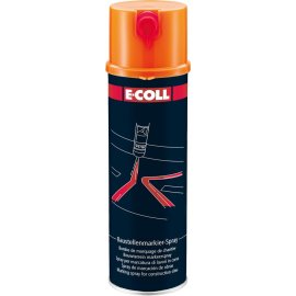 Baustellenmarkierspray 500ml E-COLL orange