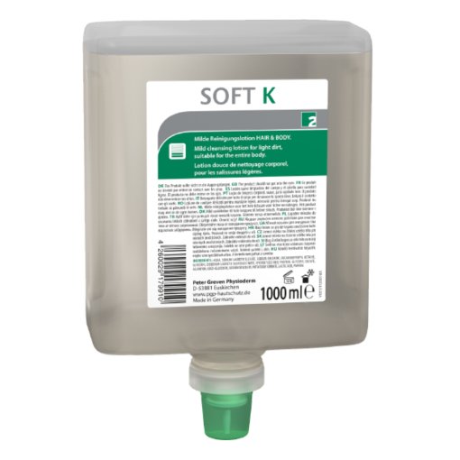 Reinigungslotion GREVEN&reg; SOFT K 1L Neptuneflasche