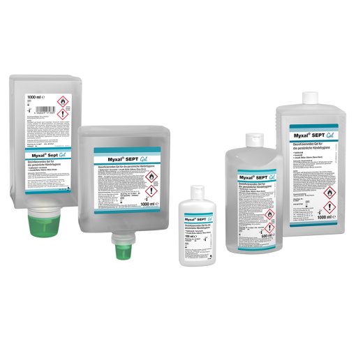 H&auml;ndedesinfektionsmittel MYXAL&reg; SEPT Gel