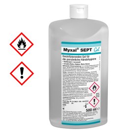 Händedesinfektionsmittel MYXAL® SEPT Gel 500ml...