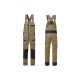 Latzhose 1555 STFP Kansas&reg; 129486 Khaki/Schwarz Gr.62