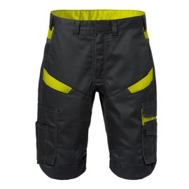 Shorts 2562 STFP Schwarz/Warnschutz-Gelb, Fristads® 129530 Gr.44