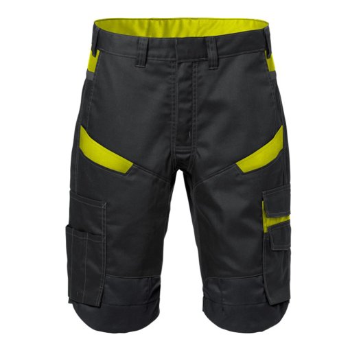 Shorts 2562 STFP Schwarz/Warnschutz-Gelb, Fristads® 129530 Gr.58