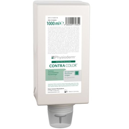 Spezialhandreiniger CONTRA COLOR Physioderm 1-L-Varioflasche