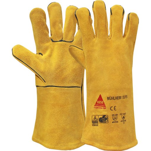Schwei&szlig;erhandschuh M&Uuml;HLHEIM I SUPER 301010 Hase Gr.12