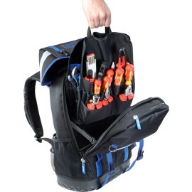 Elektriker Rucksack mit VDE-Werkzeugsortiment, 28-tlg....