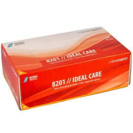 Einmalhandschuh NITRAS 8201 Ideal Care Latex,...