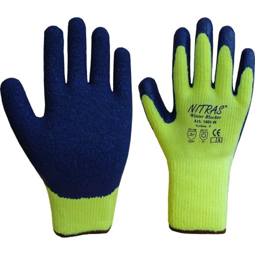 1 Paar Winterhandschuh NITRAS® Winter-Blocker 1603W Gr. 9  