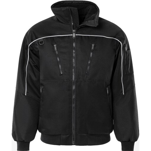 Winter Pilotenjacke 464 PP Schwarz Gr. 3XL
