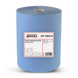 6 Stück Putztuchrollen blau á 1000 Blatt 36x33 cm 3-lagig