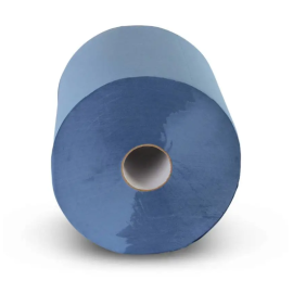 6 Stück Putztuchrollen blau á 1000 Blatt 36x33 cm 3-lagig