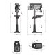 Optimum Säulenbohrmaschine DQ 32 Aktions-Set inkl. Schraubstock