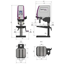 Optimum Tischbohrmaschine DX 17V