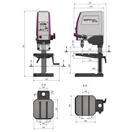 Optimum Tischbohrmaschine DX 17E