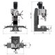 Optimum Präzisions-Bohr-Fräsmaschine MB 4