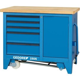 Rollwerkbank Nr. 1505 1100x652x900 mm Gedore
