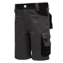 Outdoorhose MOTION TEX KIDS kurz 7602KIDS grau/schwarz...